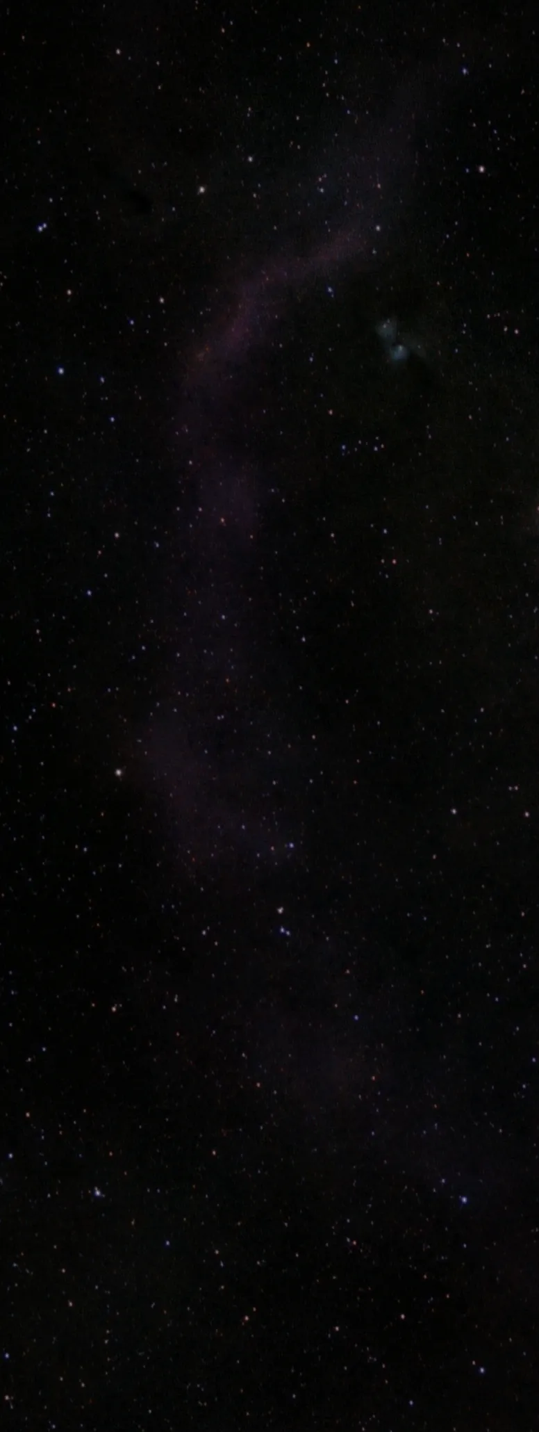 Barnard's Loop and Messier 78 nebula in Orion