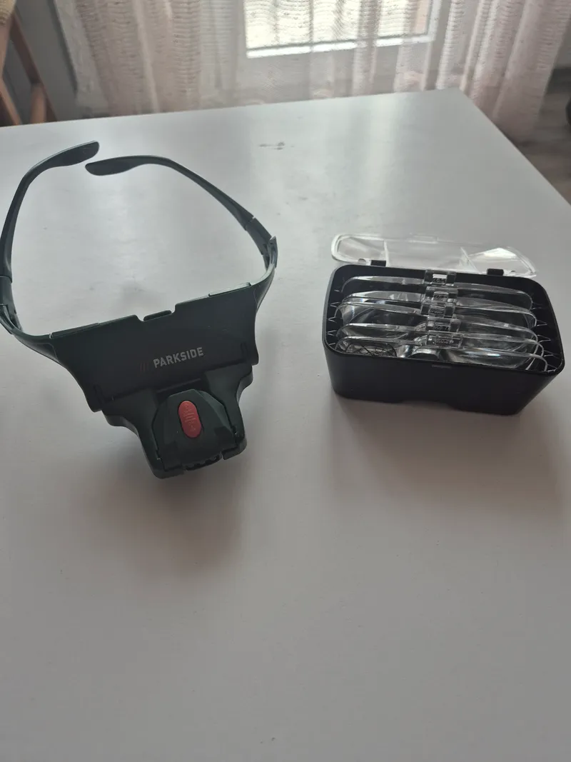 Magnifying Headband used for astrophotography